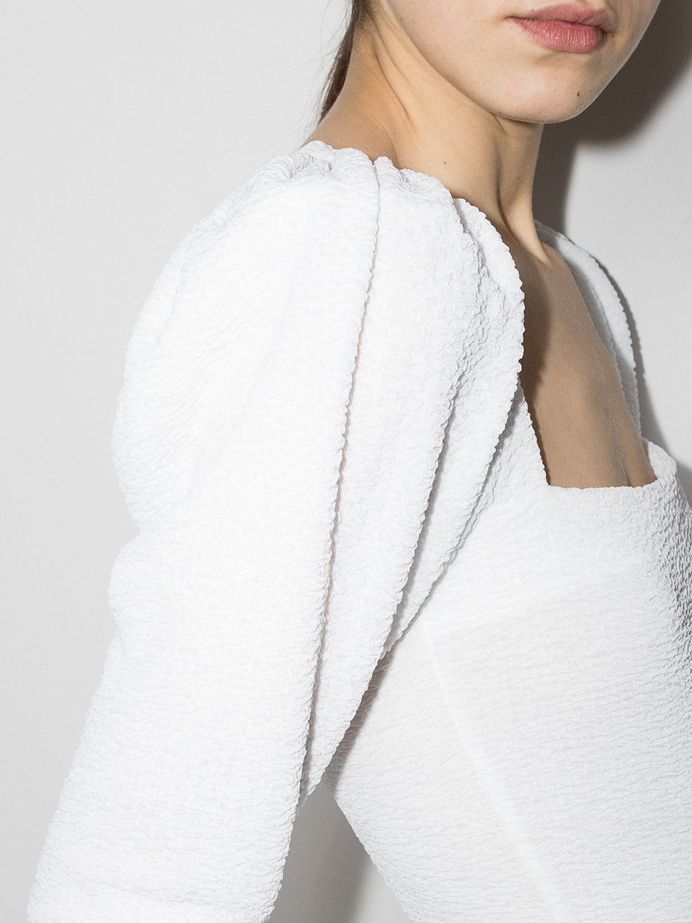 Stevie square-neck long-sleeve top - 4