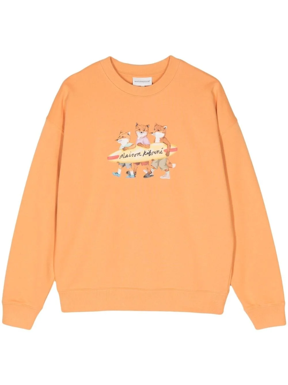 Surfing Foxes cotton sweatshirt - 1