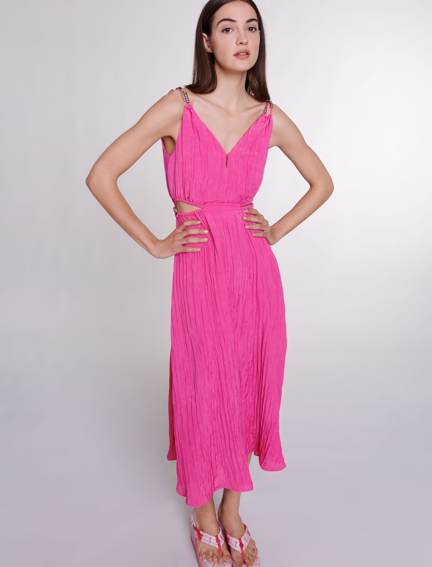 Openwork midi dress - 5