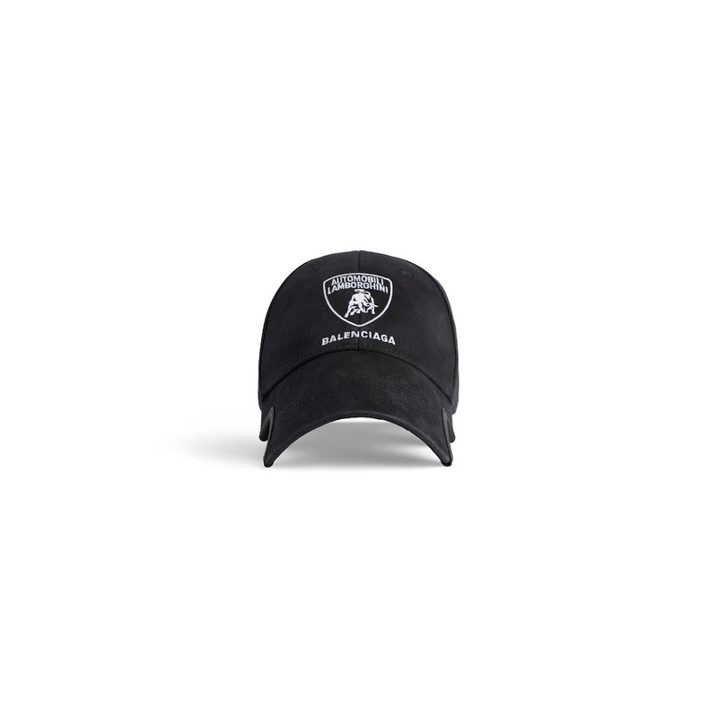 Men's Balenciaga I Automobili Lamborghini Cap in Black 1
