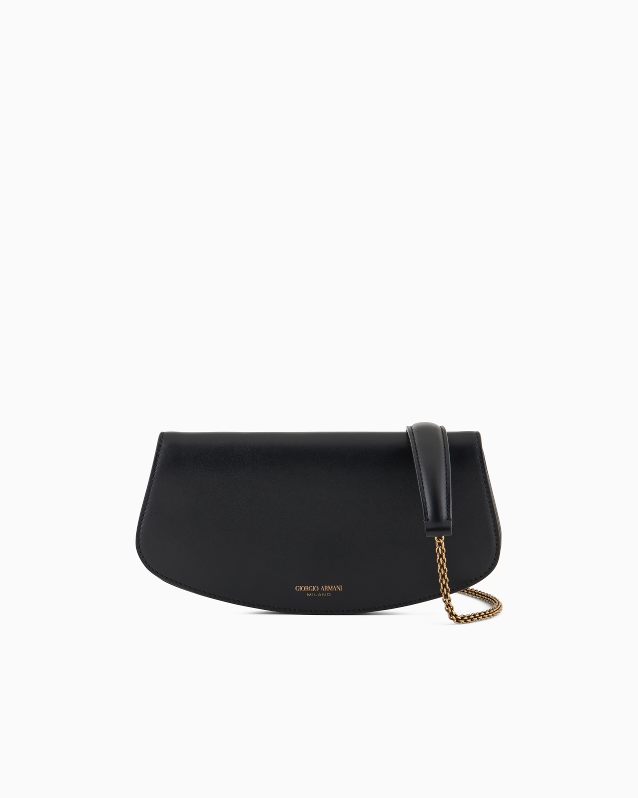 SMALL LEATHER SHOULDER CLUTCH BAG - 1