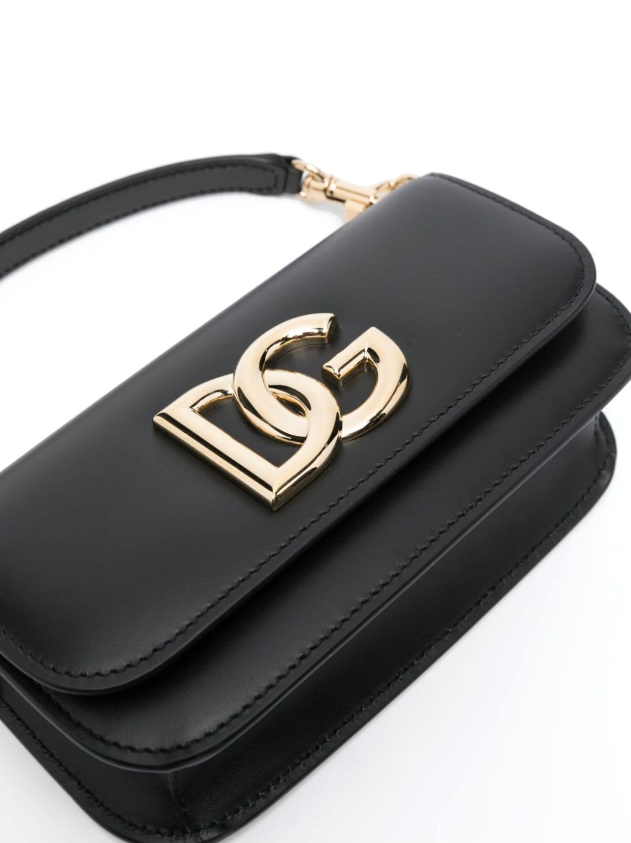 DG-plaque cross body bag - 4