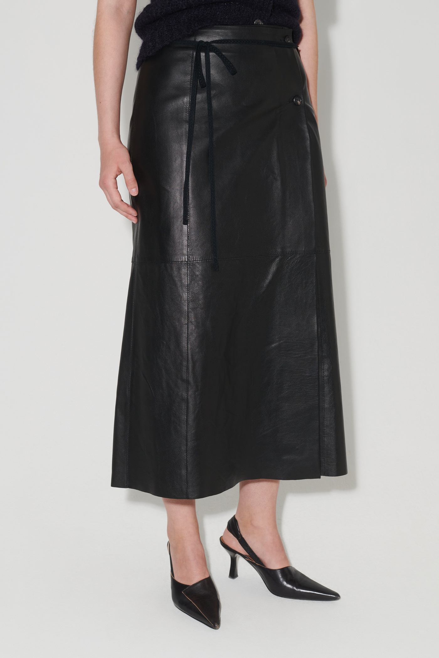 Leather Sarong Black - 4