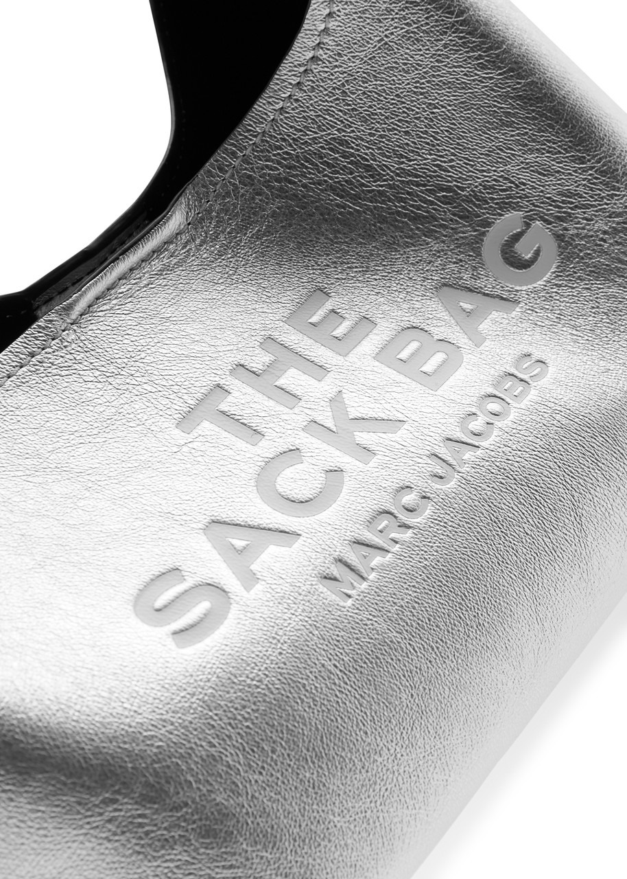 Marc Jacobs The Sack Mini Metallic Leather top Handle bag - 3
