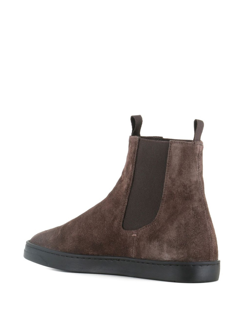 suede pull-tab chelsea boots 3