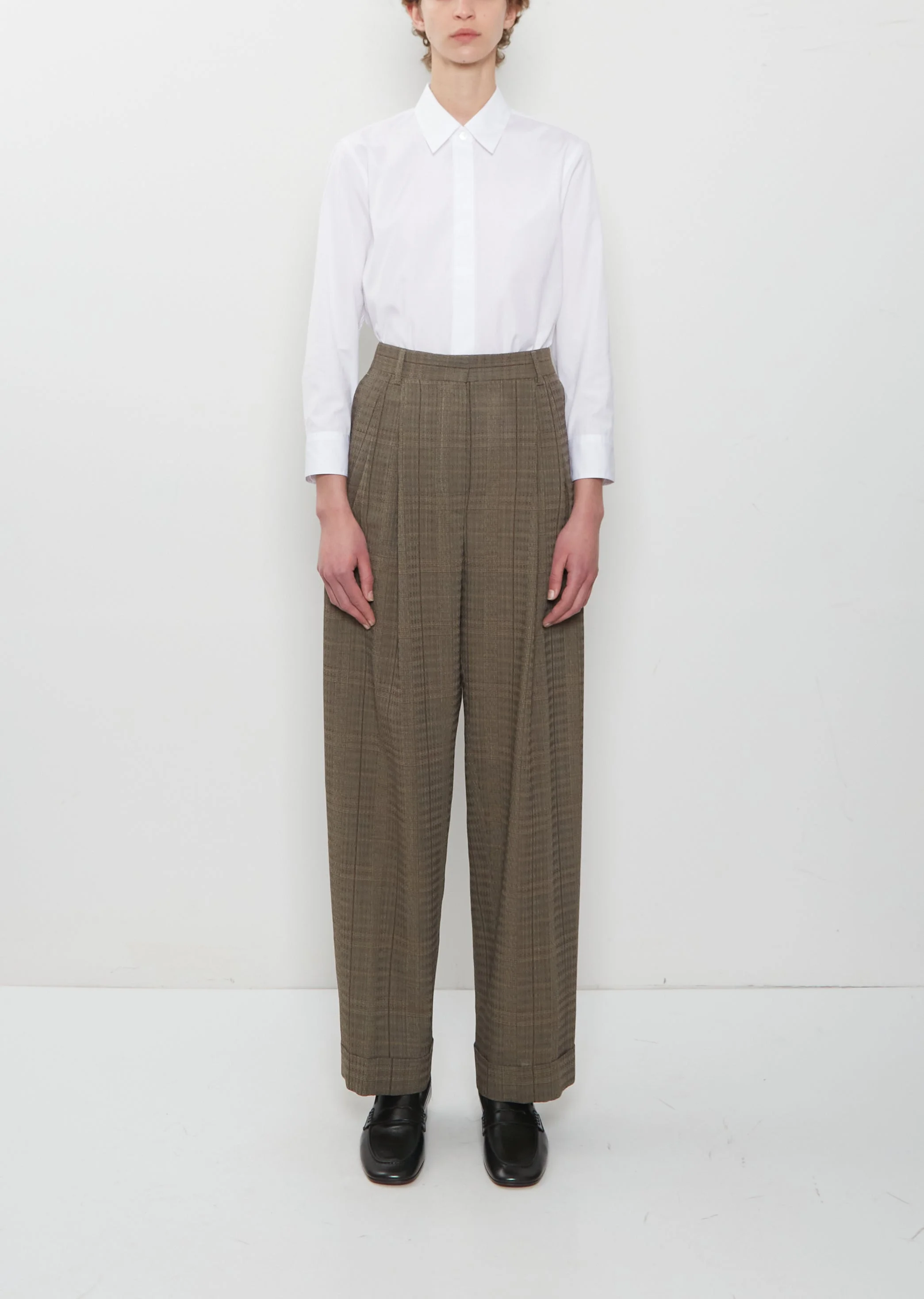 Partan Wool Crepe Pants - 1
