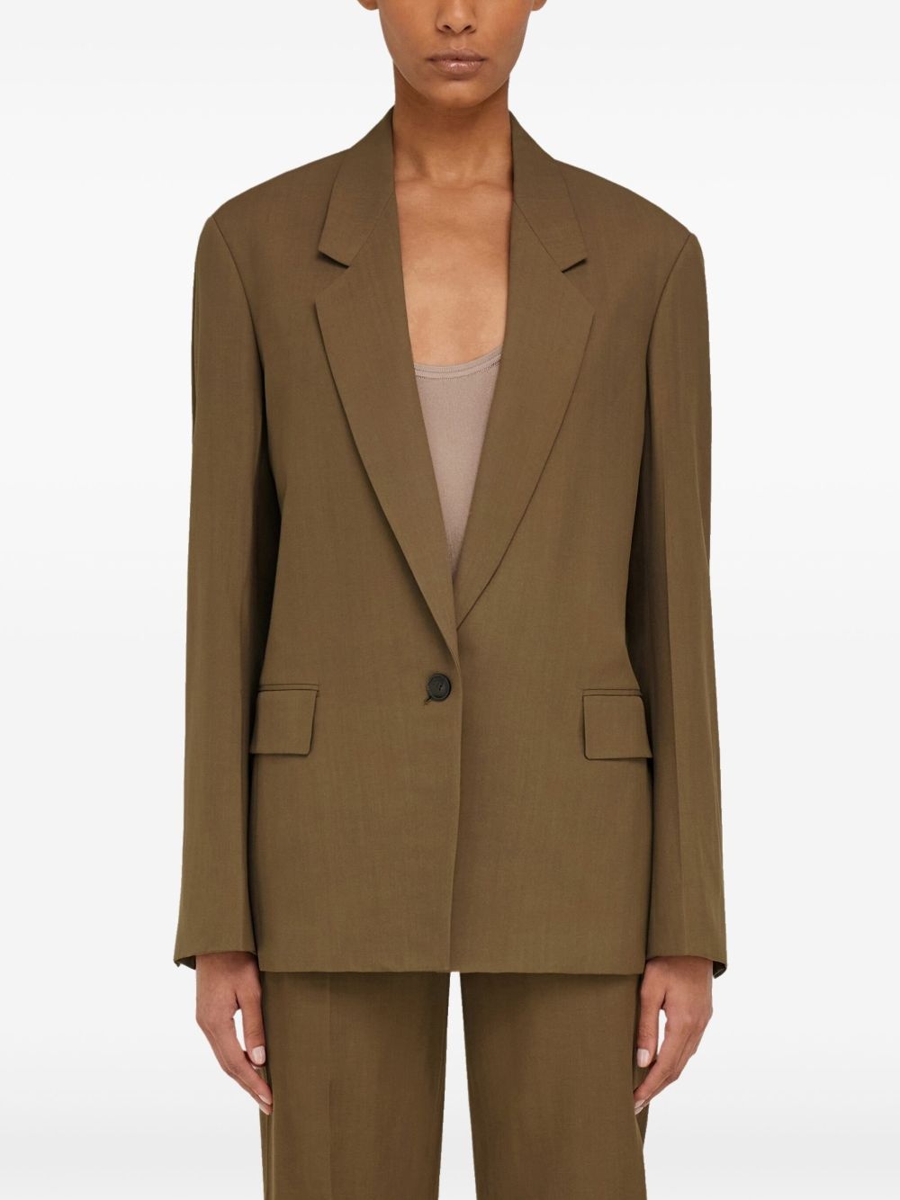single-breasted blazer - 3