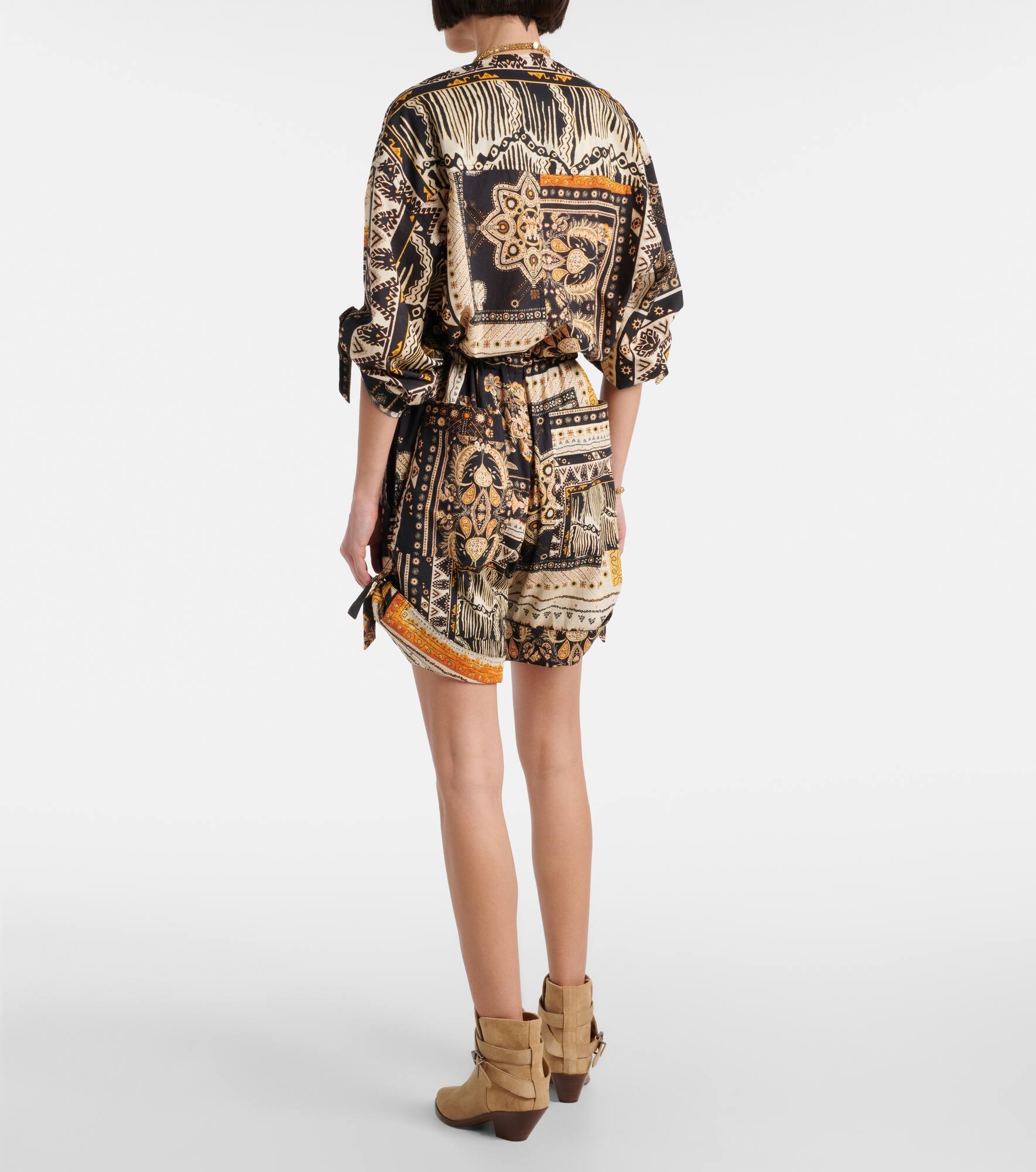 Niely printed cotton romper - 3