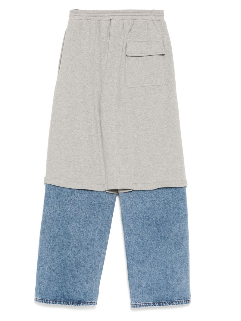 pushBUTTON shorts layered trousers outlook