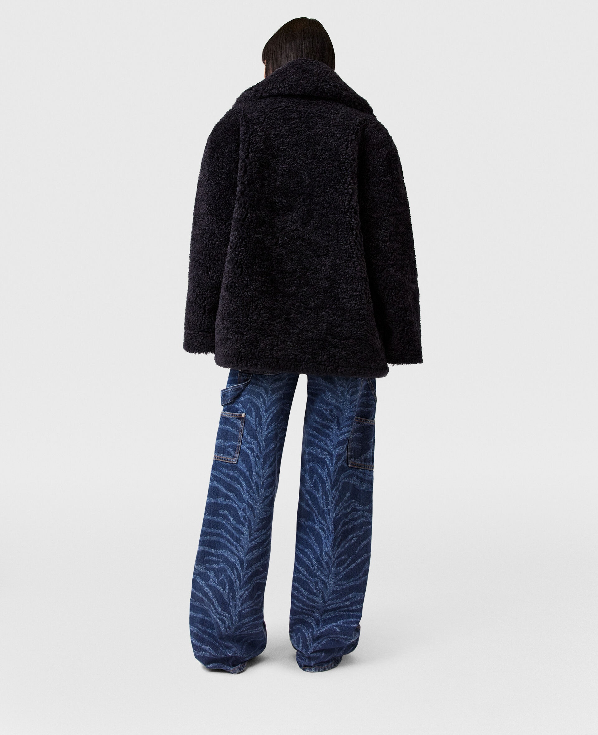 Belted Plush Teddy Jacket - 4