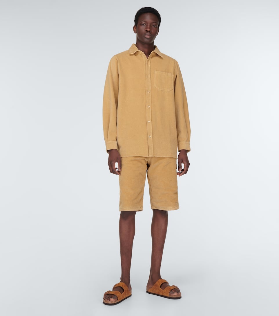 Cotton corduroy shorts - 2