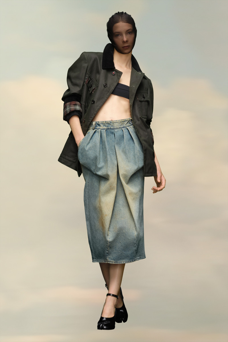 Maison Margiela Waxed Cotton Jacket outlook