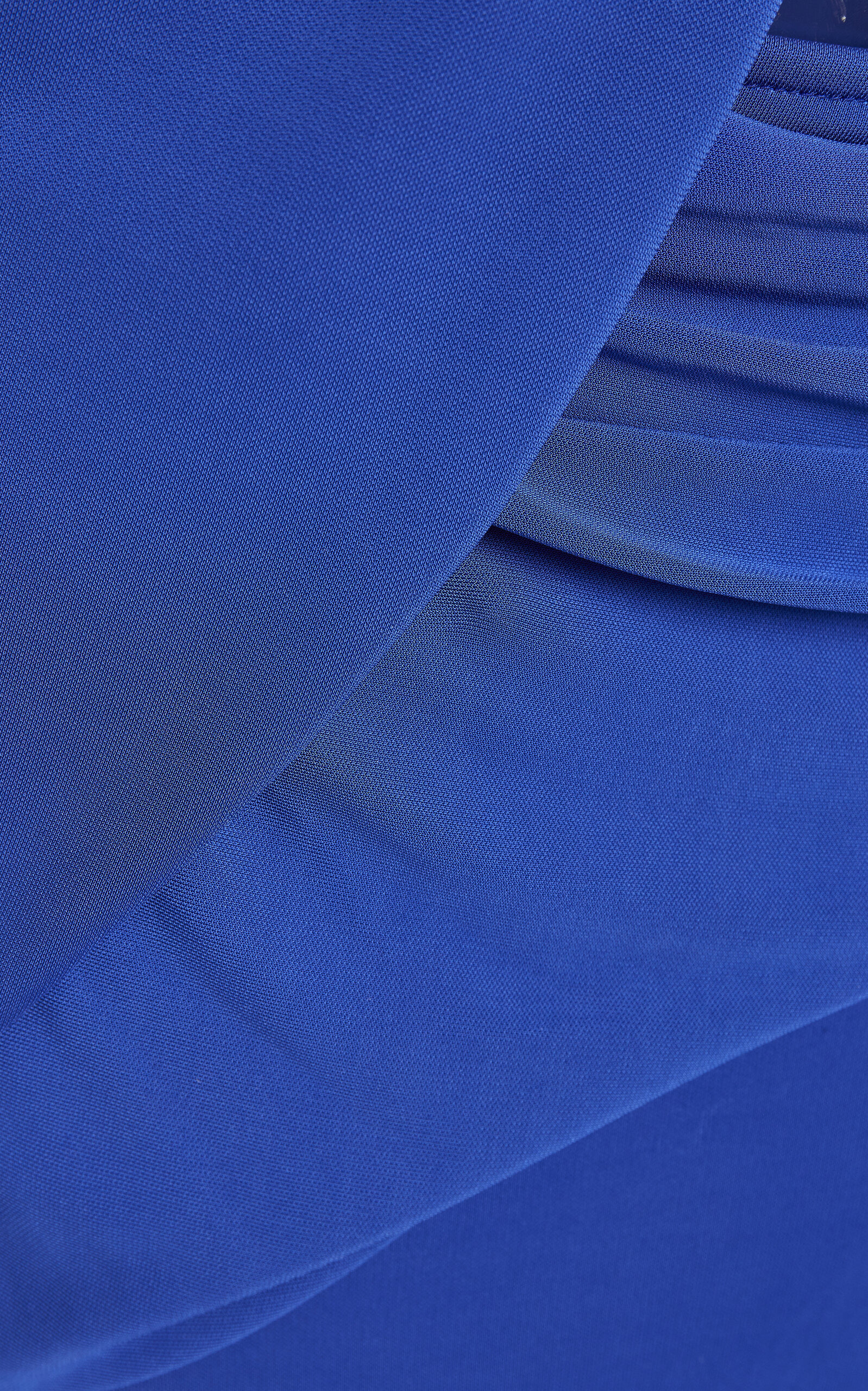 Draped Jersey Maxi Dress blue - 8