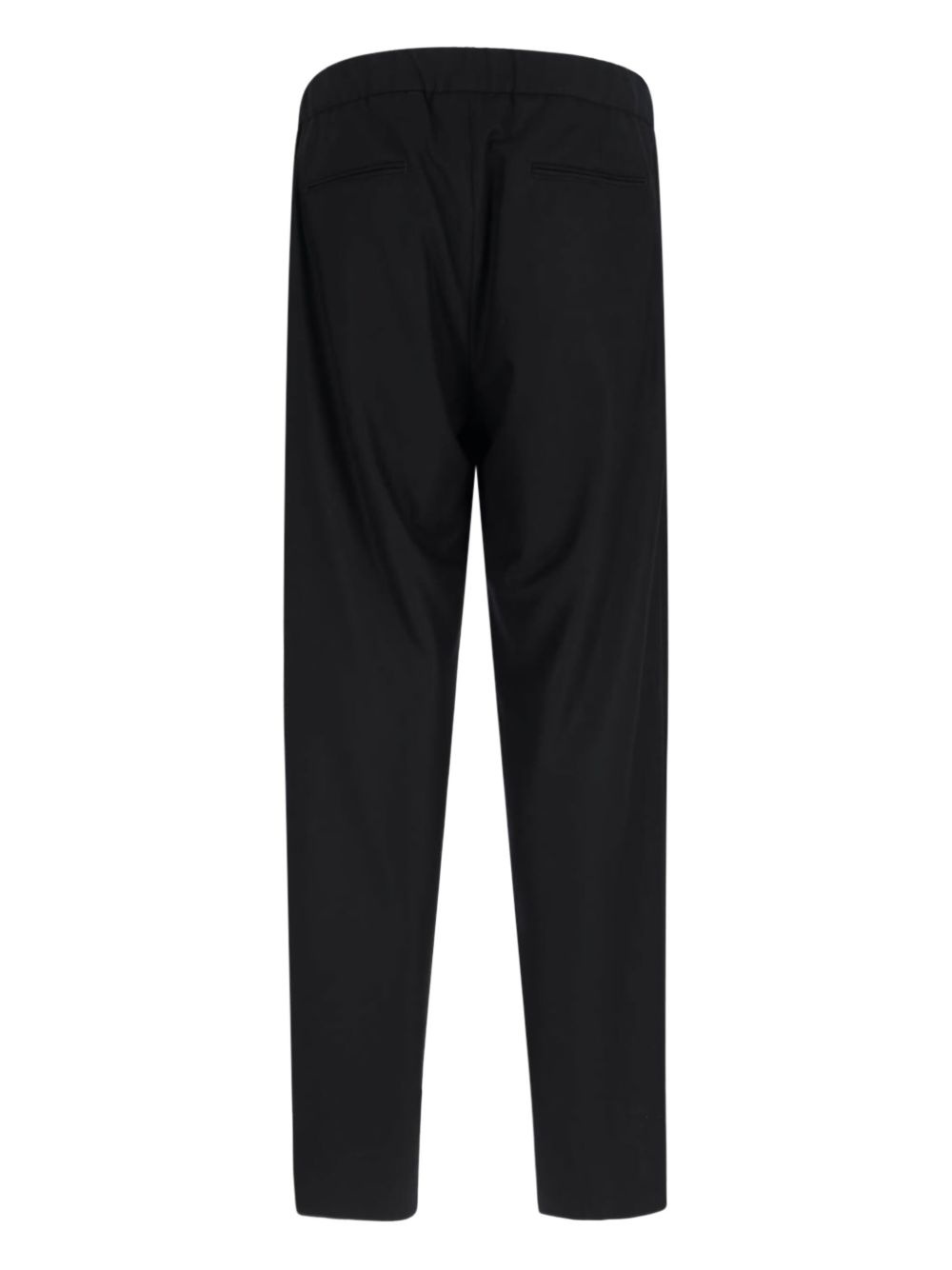 pleated drawstring trousers - 2