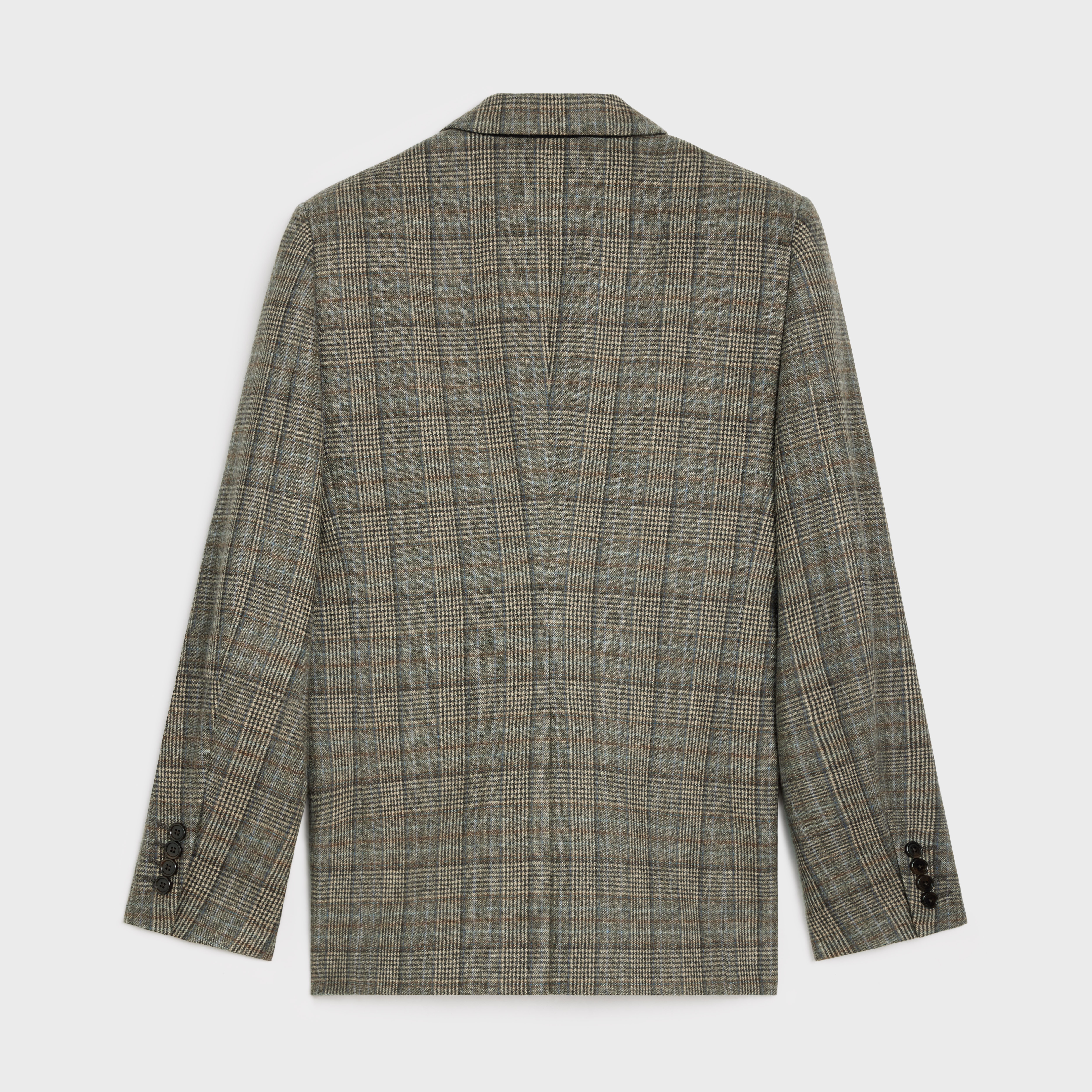 CARNABY JACKET IN JACKET IN PRINCE OF WALES FLANNEL - 2