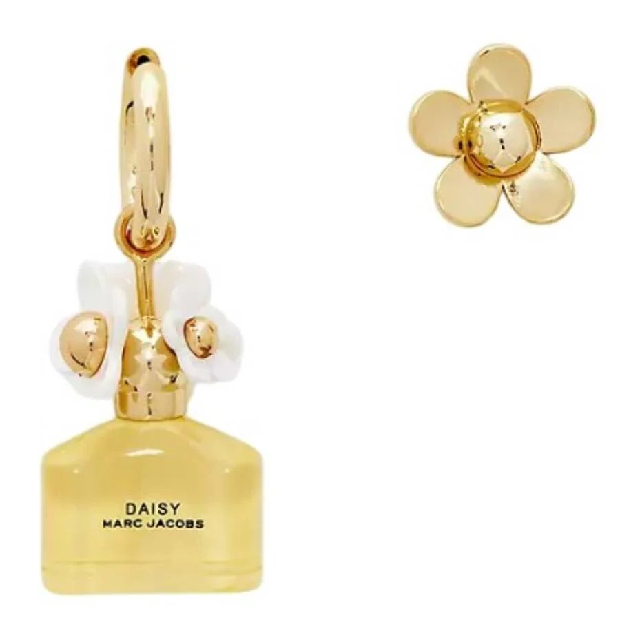 Marc Jacobs Mini Icon Daisy Asymmetrical Earrings - 1