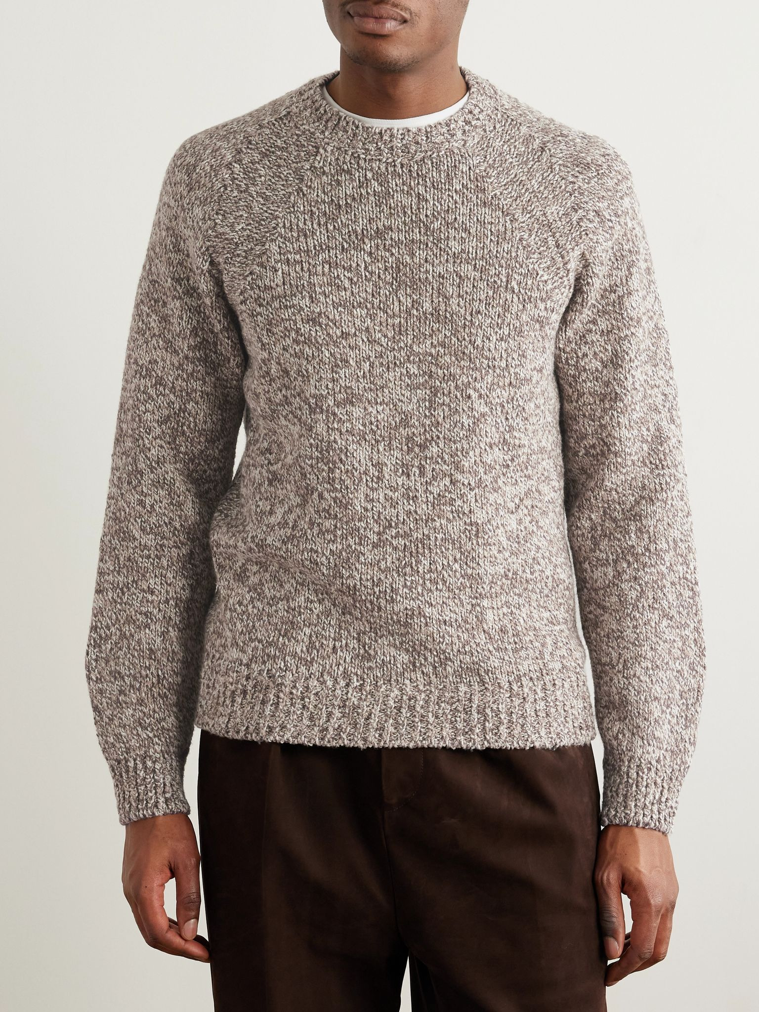 Cotton Sweater Brown - 3