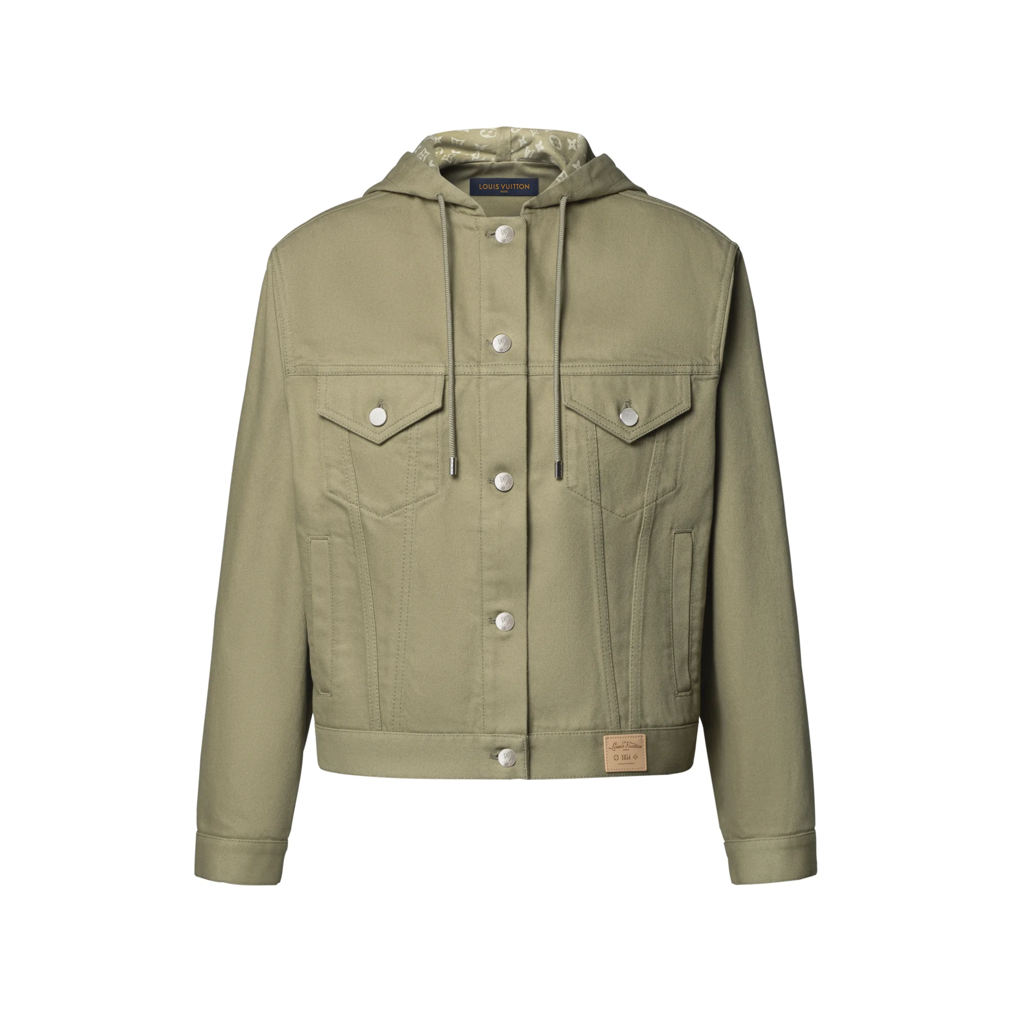 Hooded Inside-Out Monogram Jacket - 1