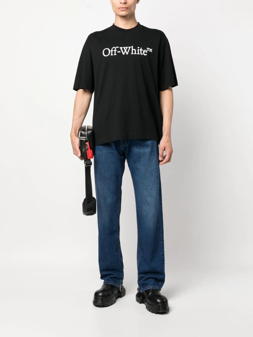 HIGH-WAIST STRAIGHT-LEG JEANS - 3