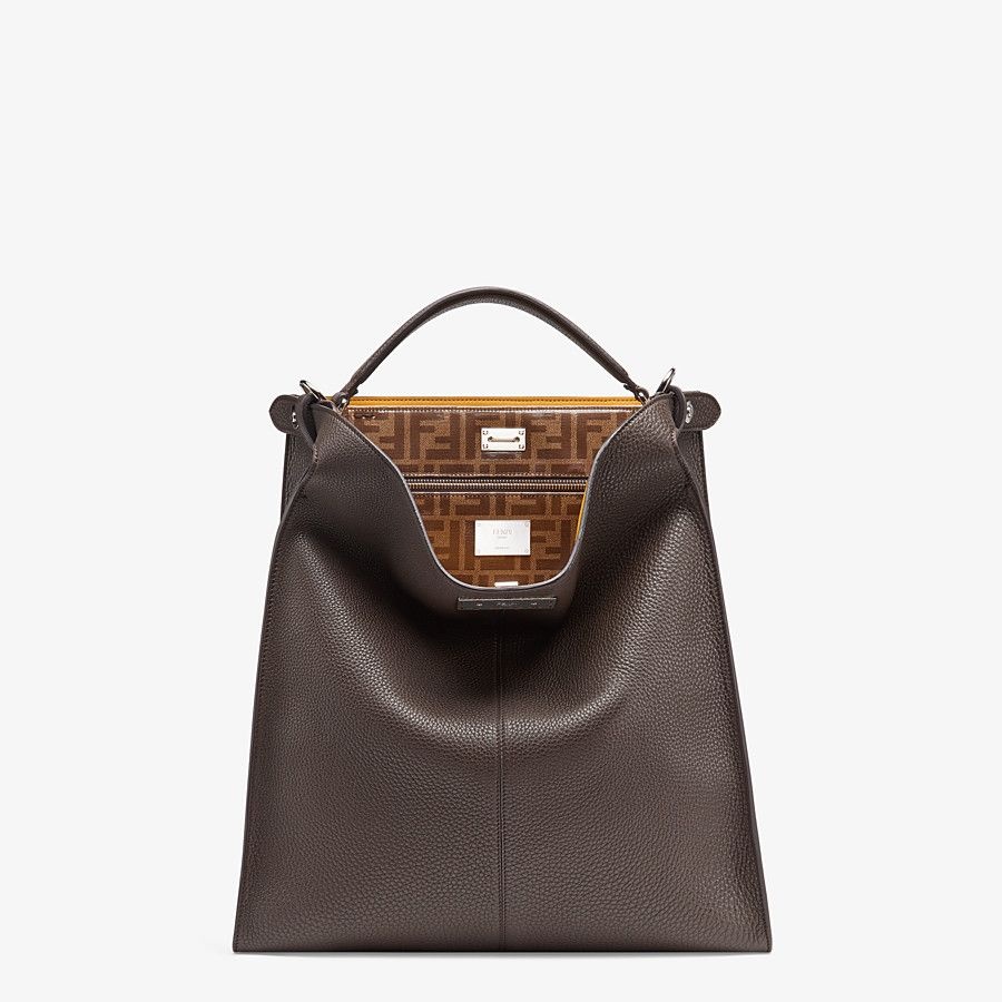 Brown leather bag - 2