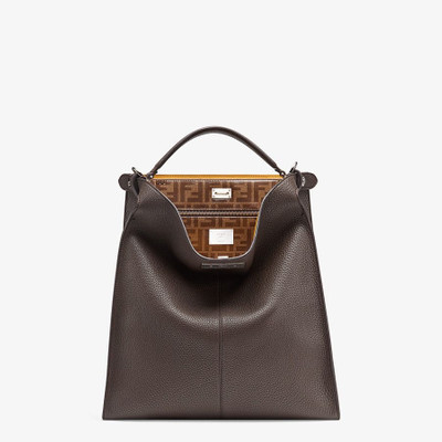 FENDI Brown leather bag outlook