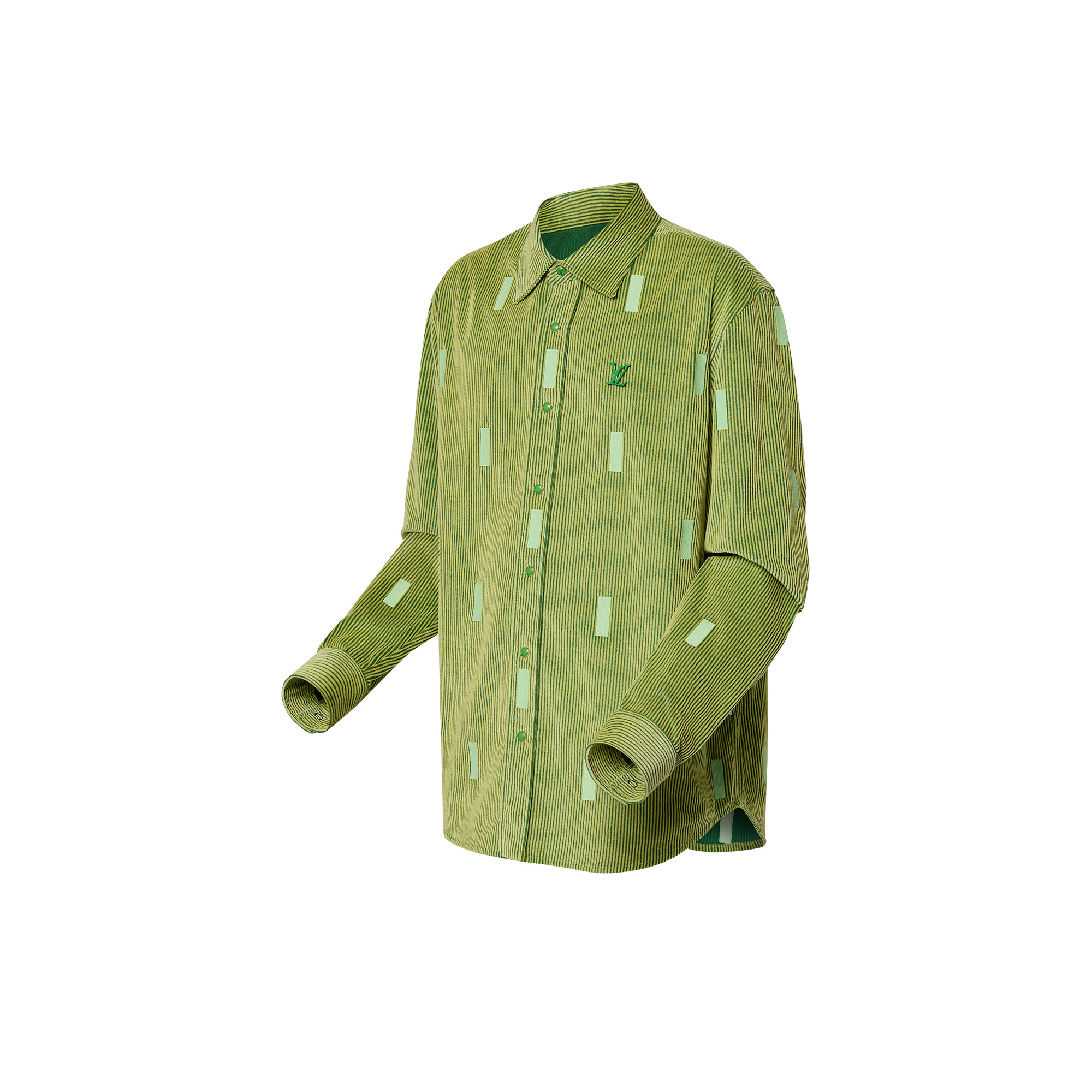 LV x Park Seo-Bo Corduroy Long-Sleeved Shirt - 2