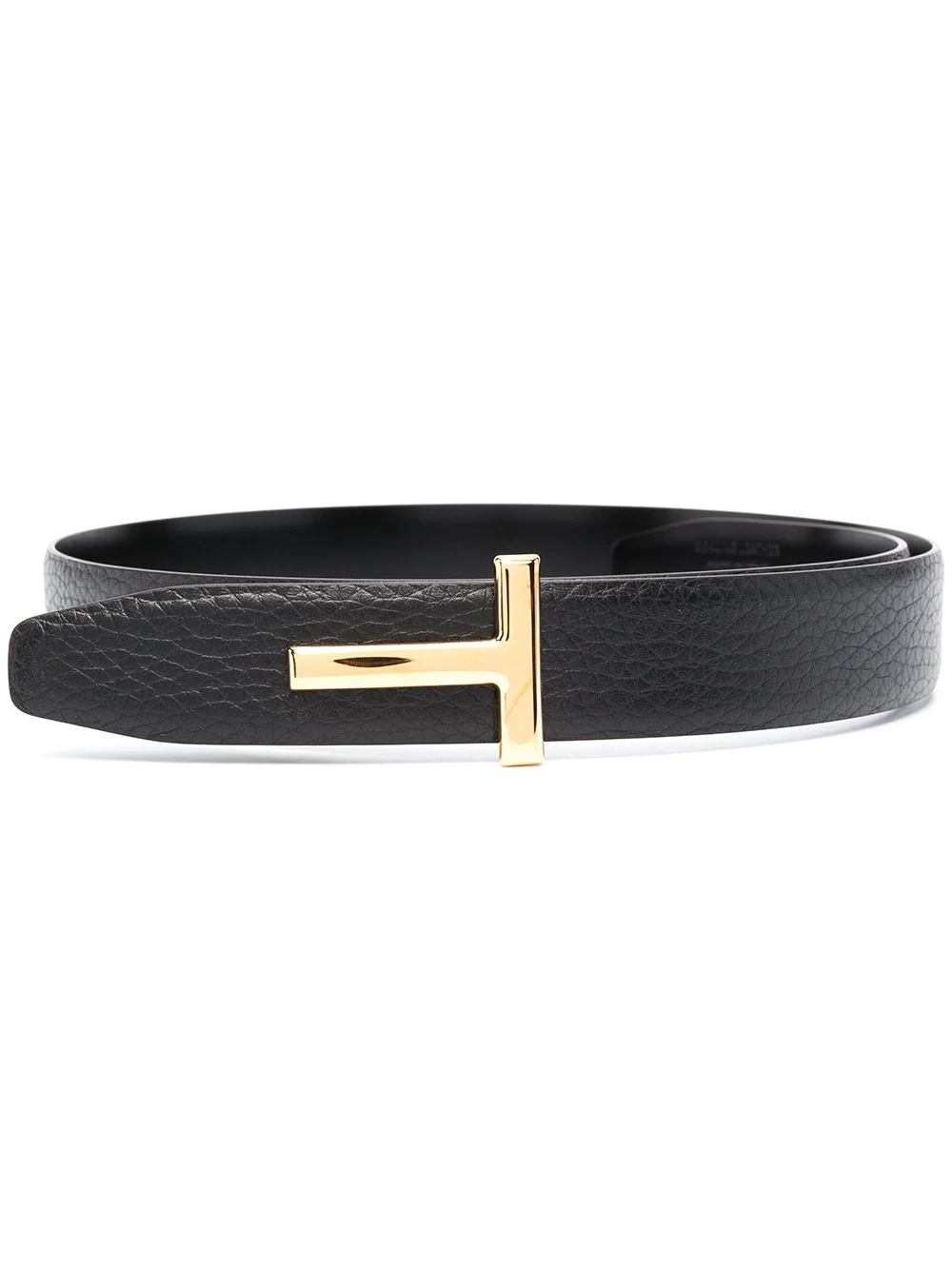 logo-buckle belt - 1