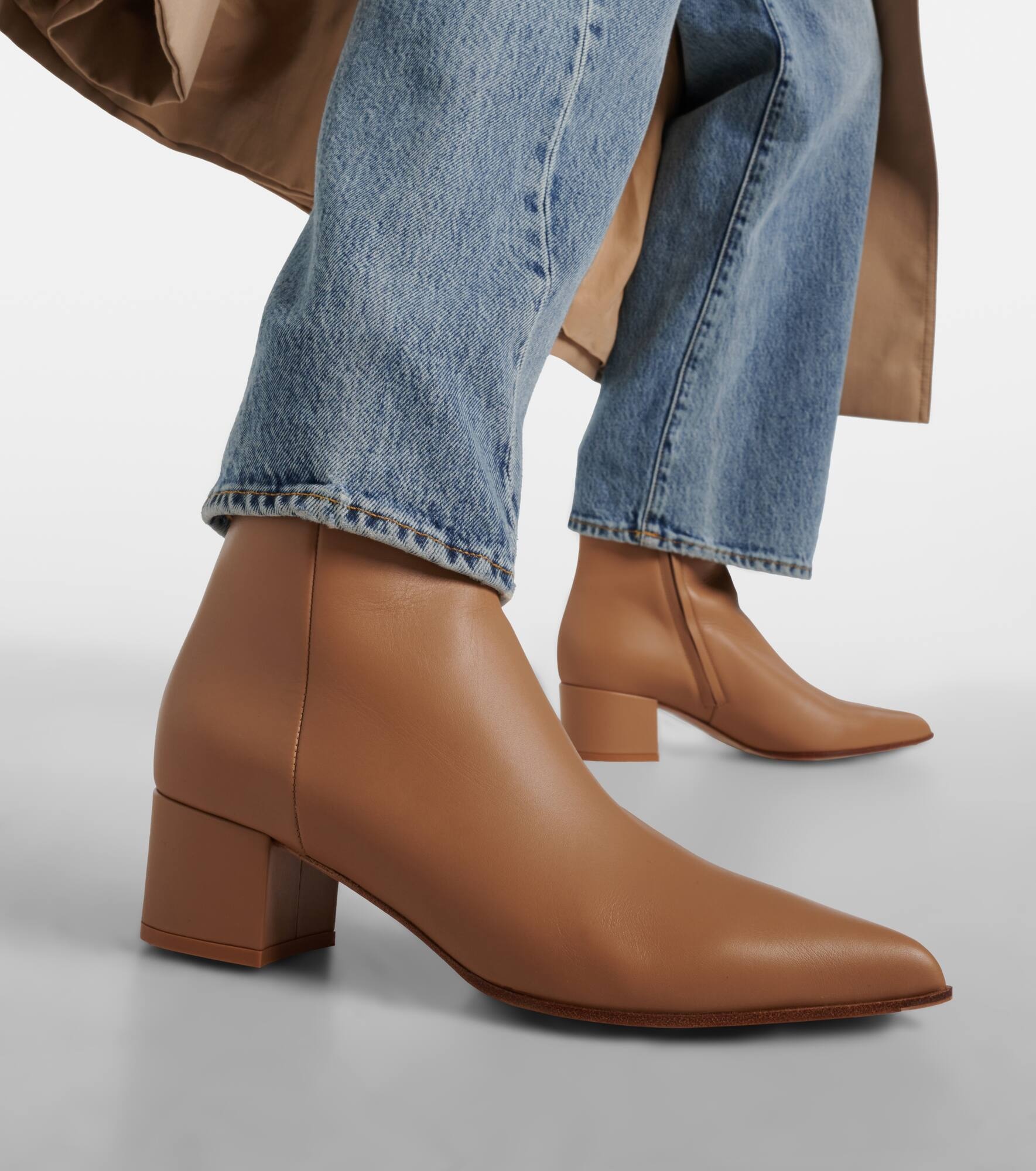 Lyell 45 leather ankle boots - 7
