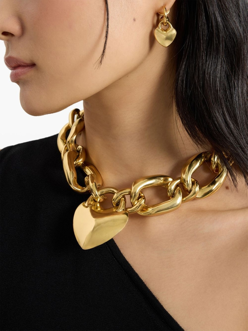 PATOU Heart chain necklace outlook