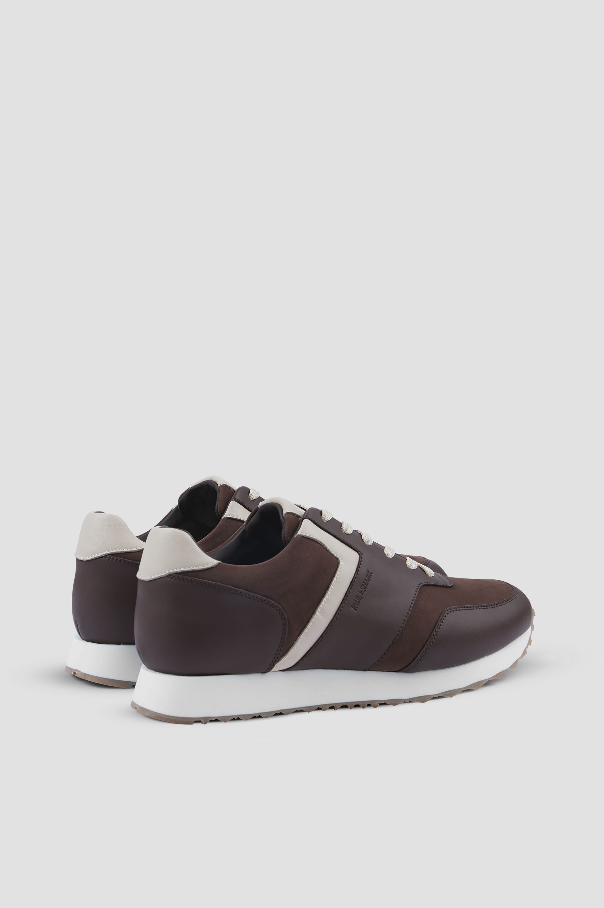 LEATHER AND SUEDE SNEAKERS - 3