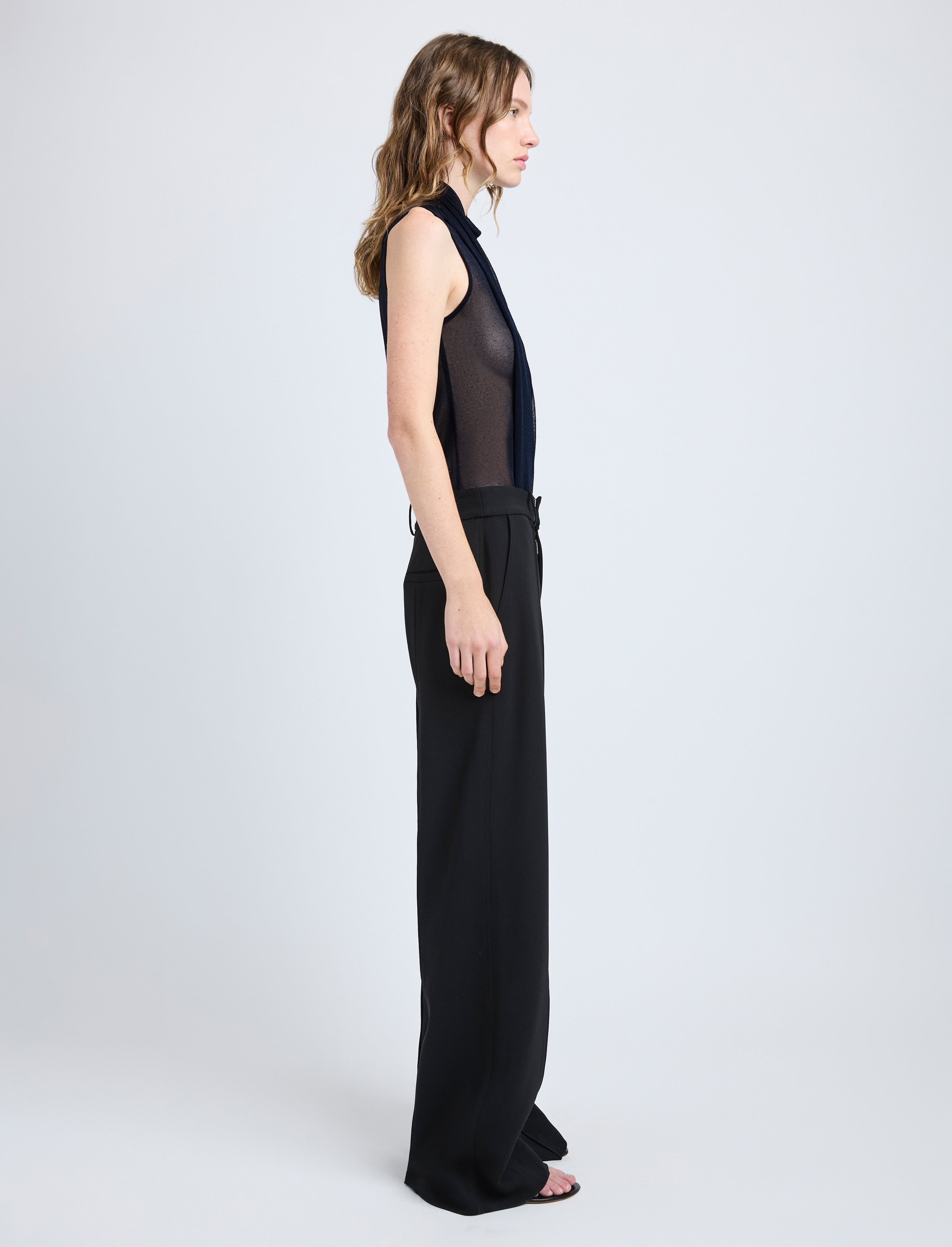 Sage Top in Crepe Jersey - 4