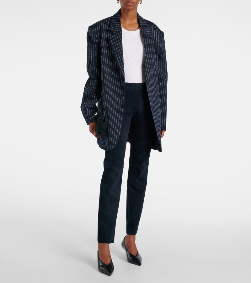 STOULS Jacky suede slim pants outlook
