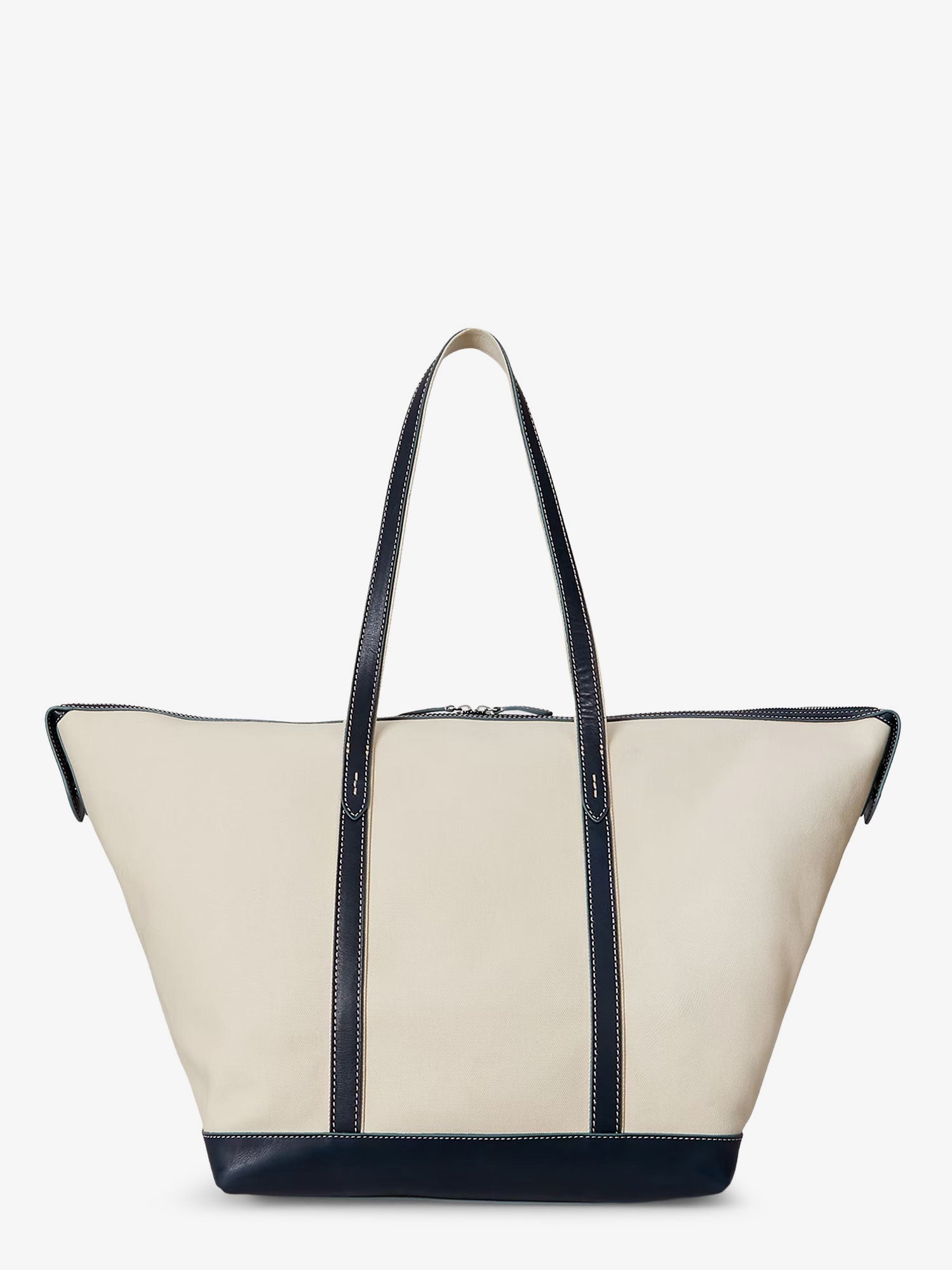 POLO RALPH LAUREN - Polo Ralph Lauren Canvas Travel Bag With Leather Profiles - 2