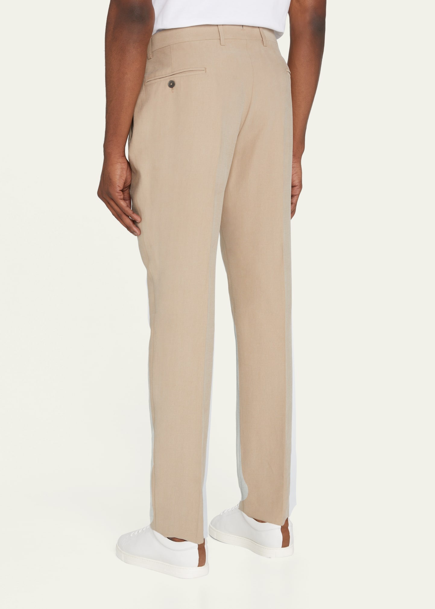 Men's Lyocell-Blend Suit Separate Trousers - 3