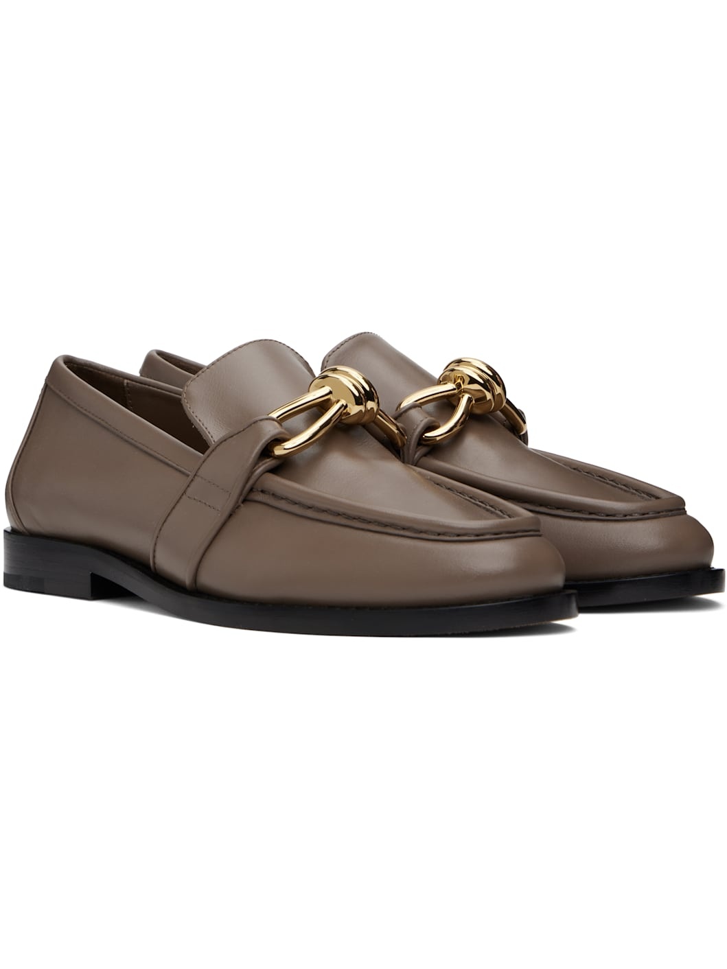 Taupe Astaire Loafers - 4