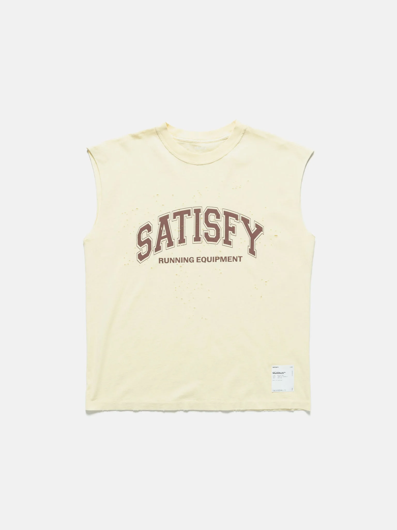 MothTech™ Muscle Tee Aged Transparent Yellow - 1