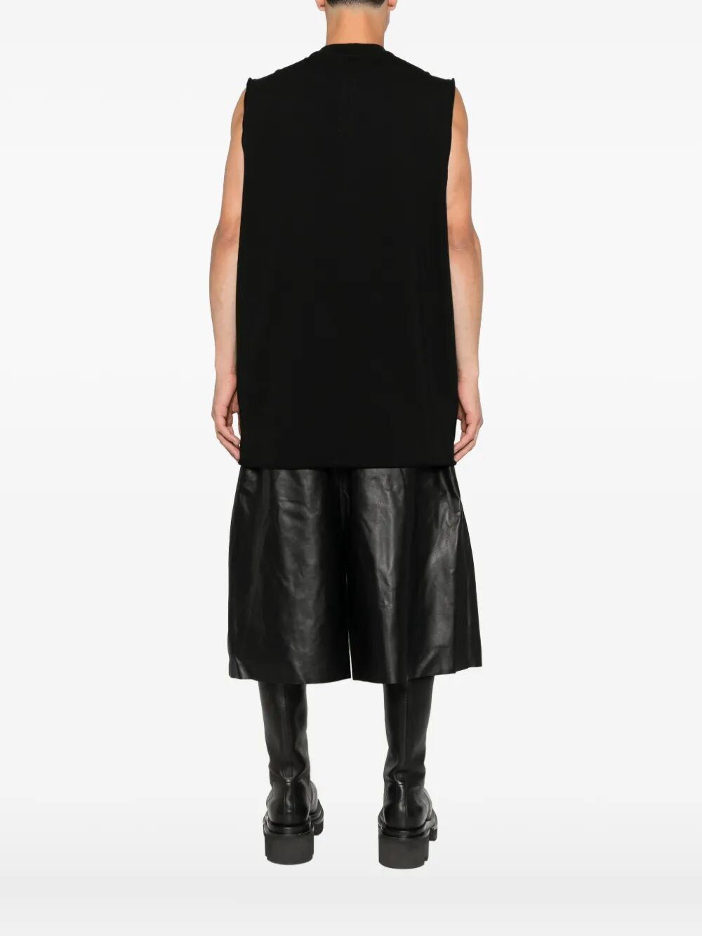 Rick Owens Men "Jumbo" Sleevesless T-Shirt - 4