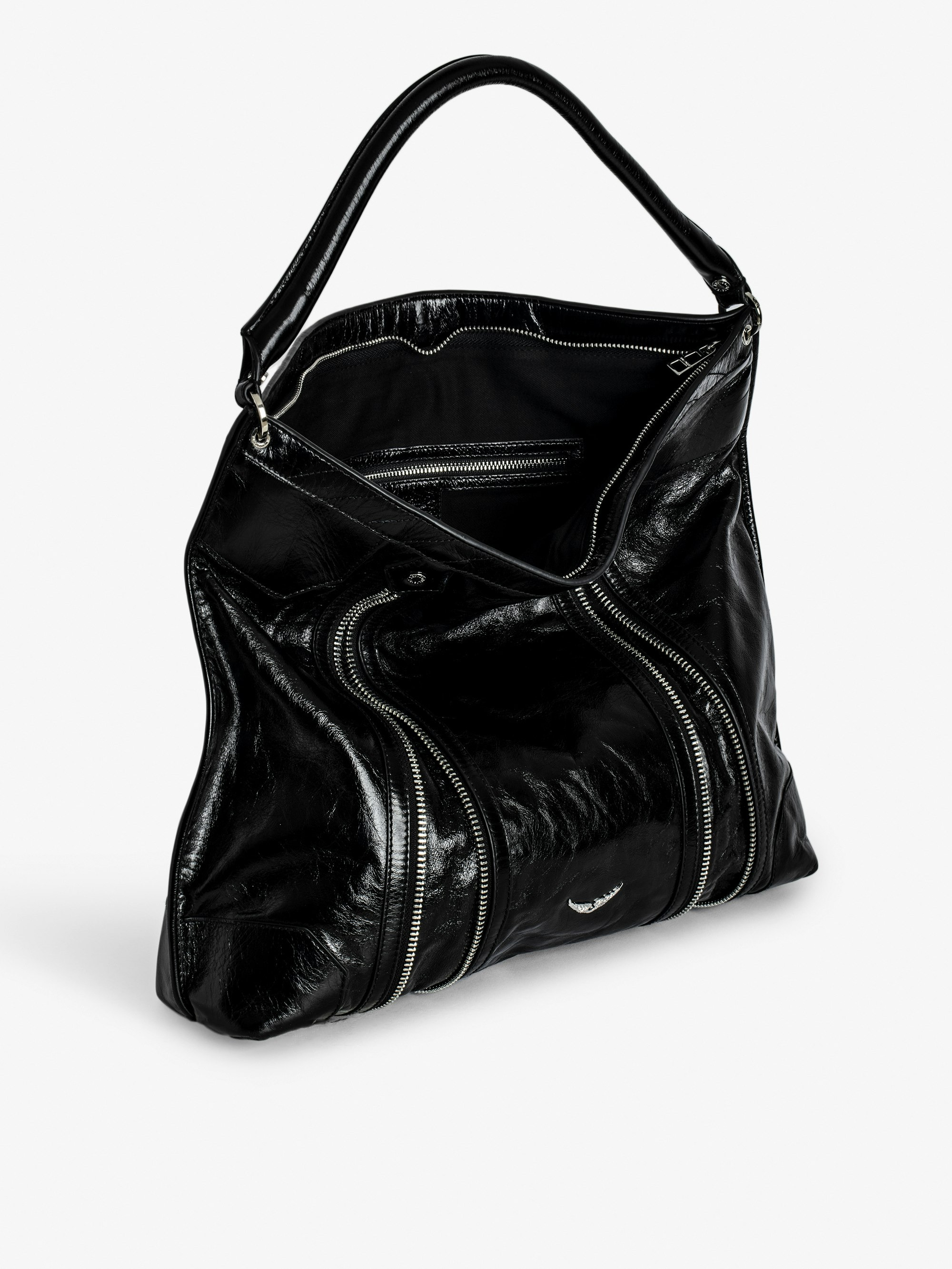 Sunny Hobo Vintage Patent Bag - 3