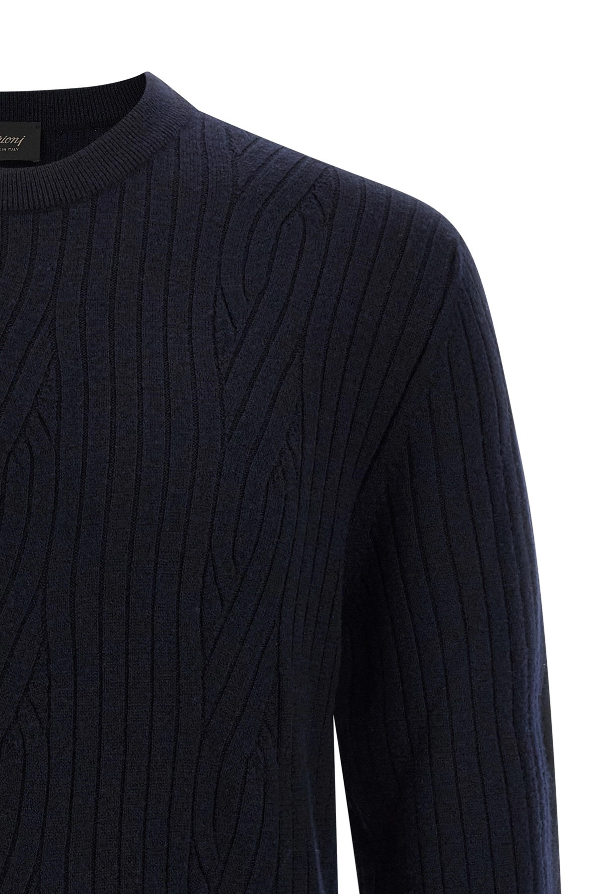 Ribbed and braid sweater - 4