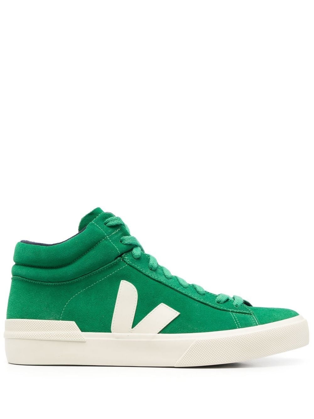 hi-top lace-up sneakers - 1