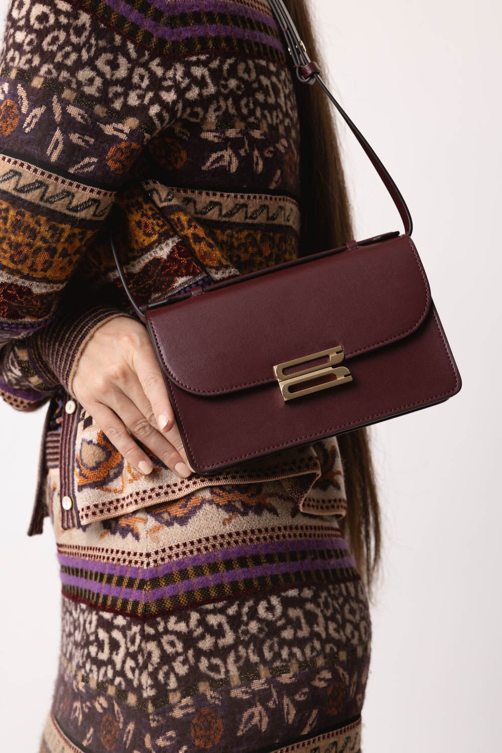 Mini Dorian Bag - Burgundy - 3
