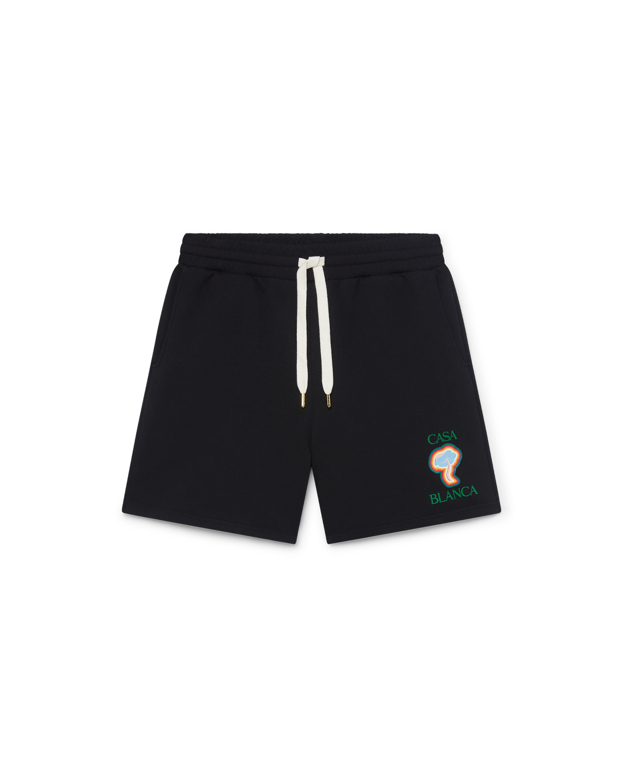 Rainbow Mushroom Sweatshorts | Casablanca Paris - 1