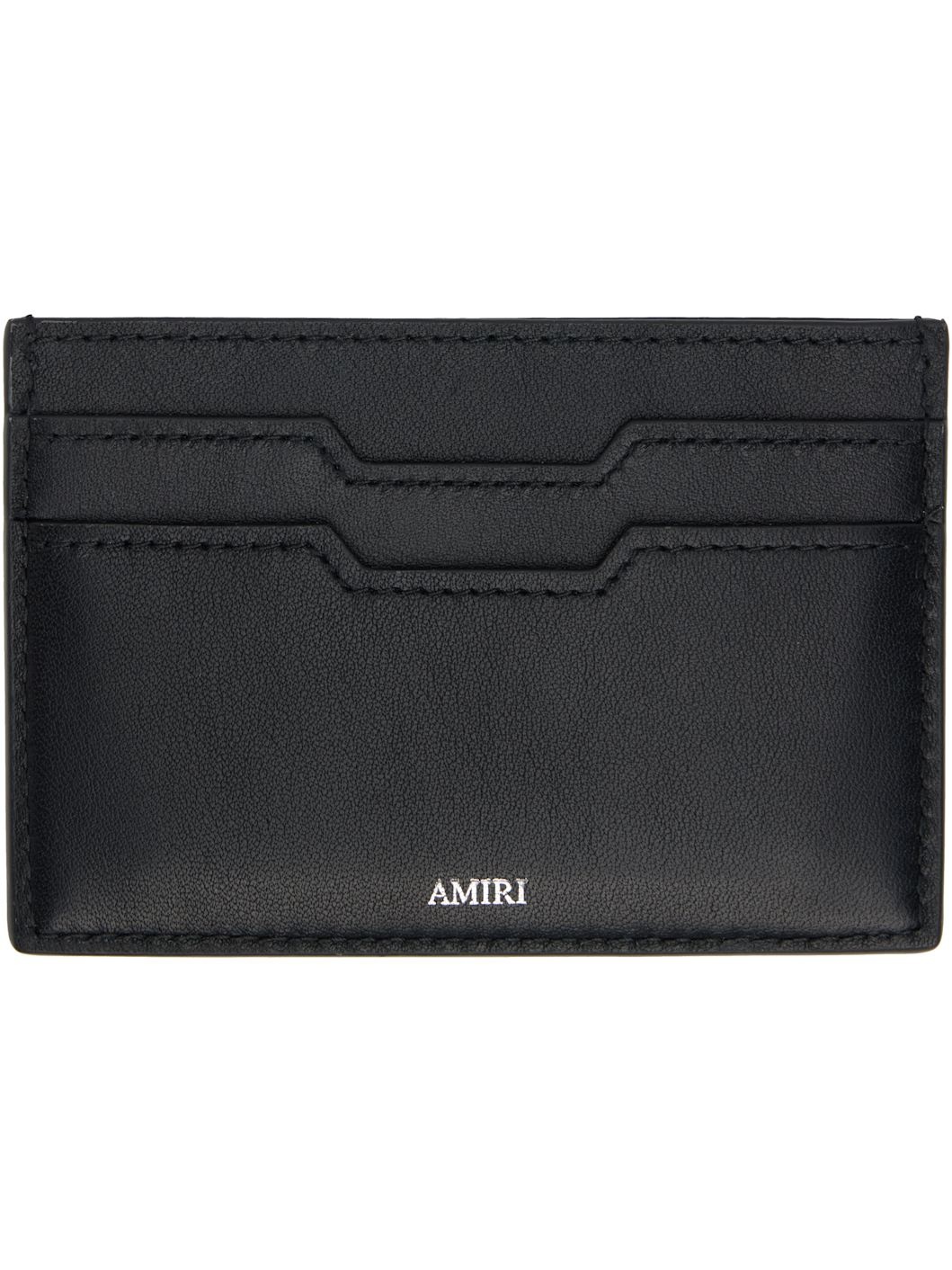 Black 'AMIRI Hollywood' Card Holder - 2