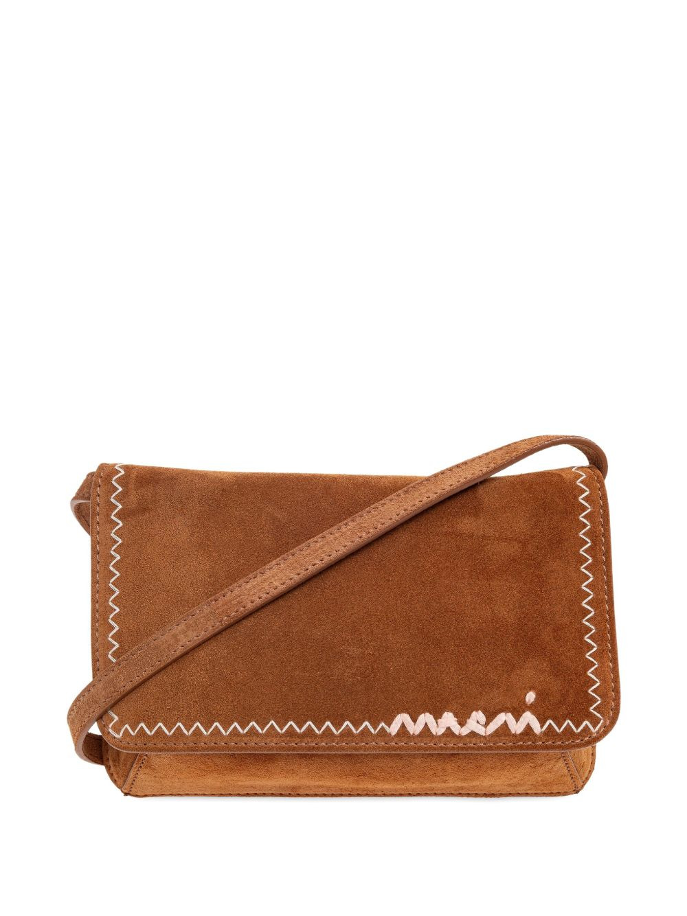 suede cross bag - 2