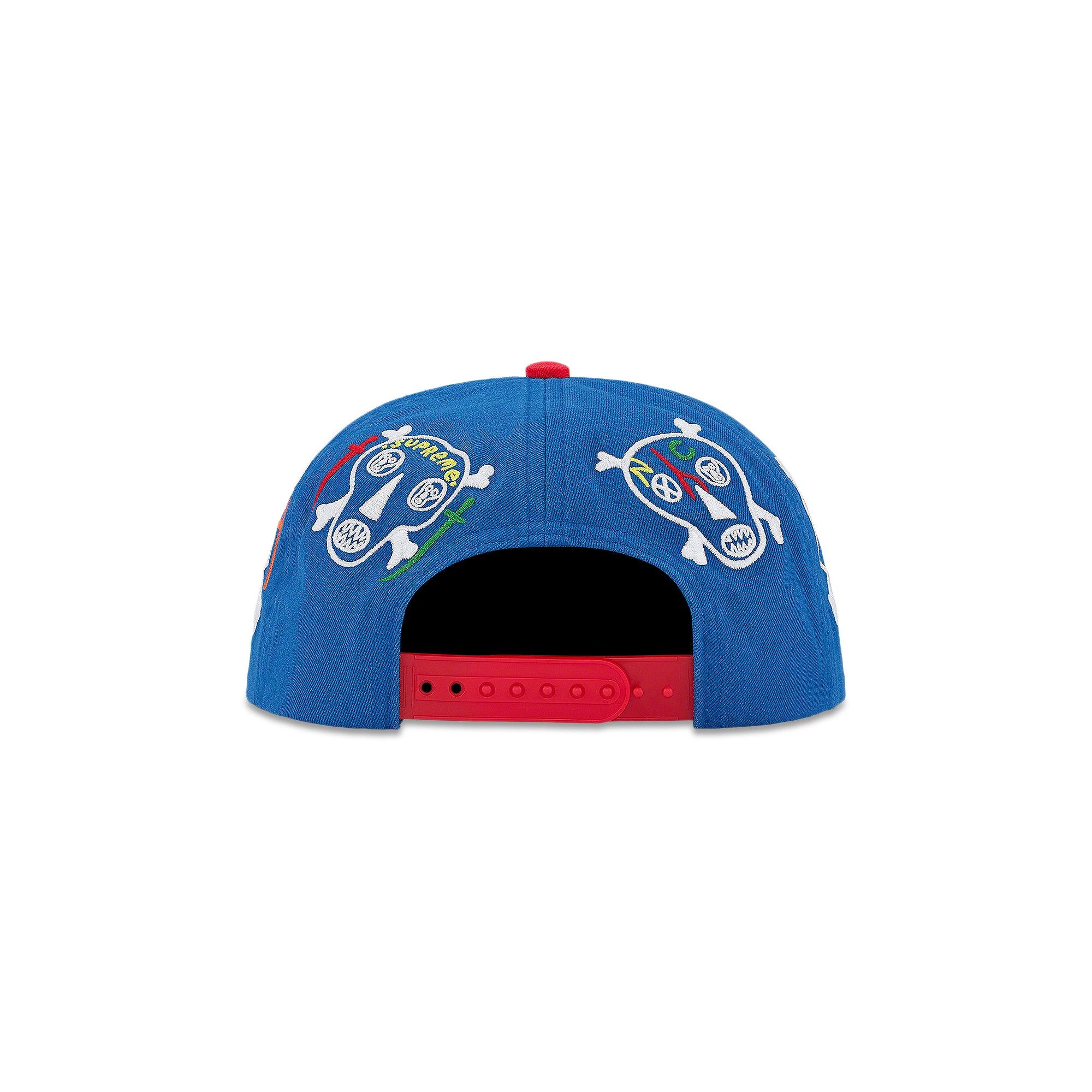 帽子 SUPREME Clayton Patterson Skulls 5-Panel Supreme Clayton Patterson Skulls 5-Panel (SS21) - $48