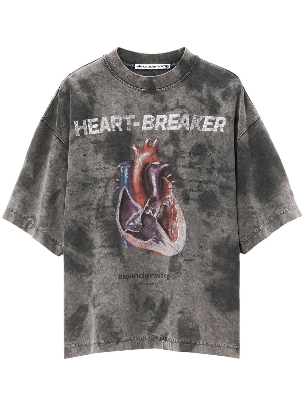 Heartbreaker graphic-print cotton T-shirt - 1