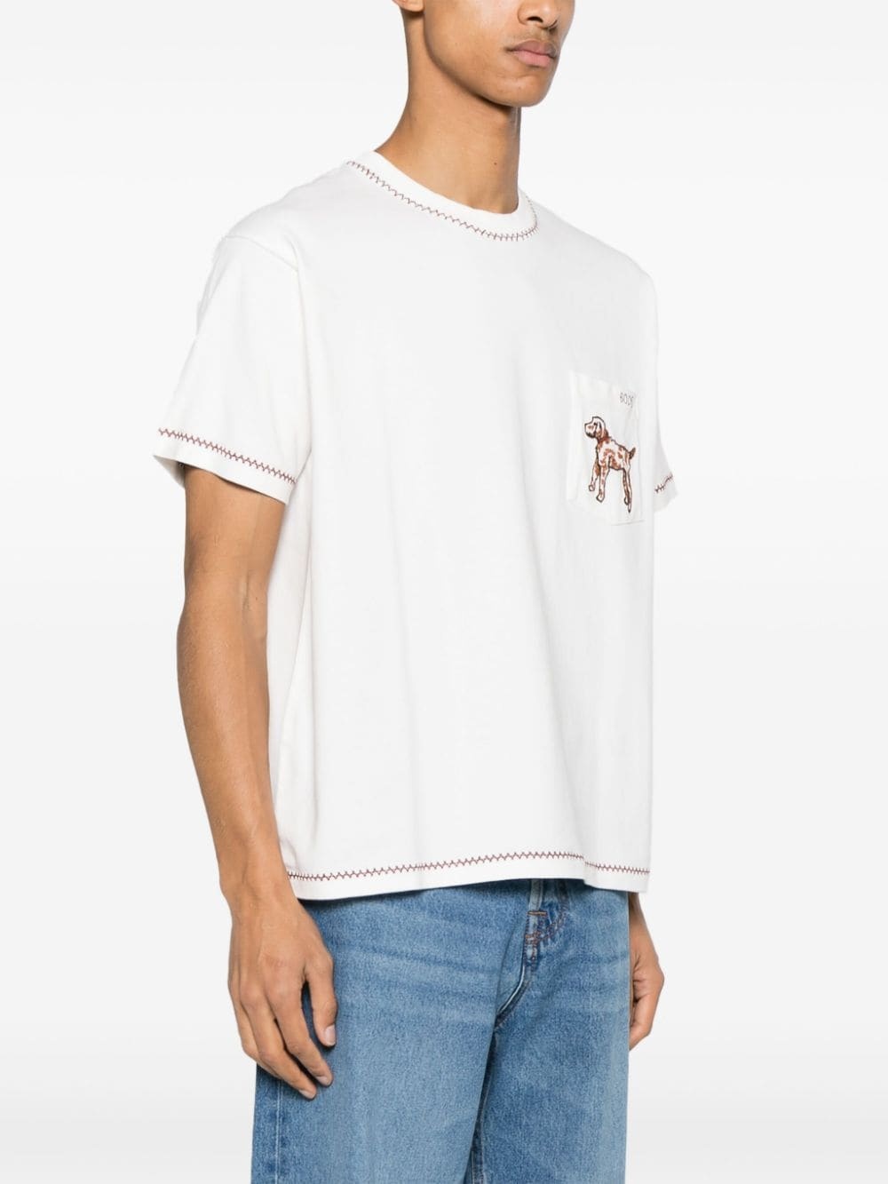 Griffon Pocket cotton T-shirt - 3