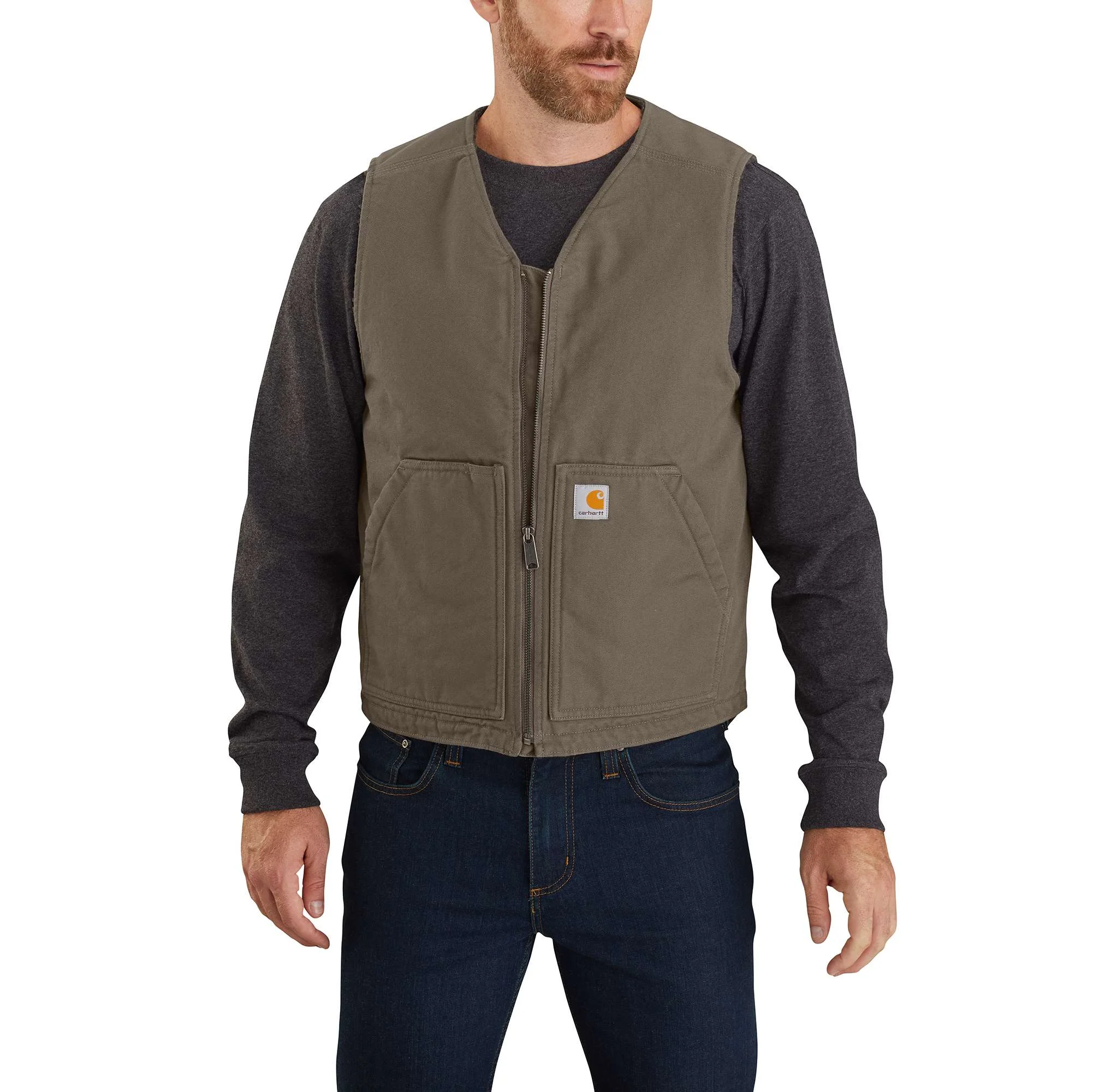 Washed Duck Rugged Vest - 1