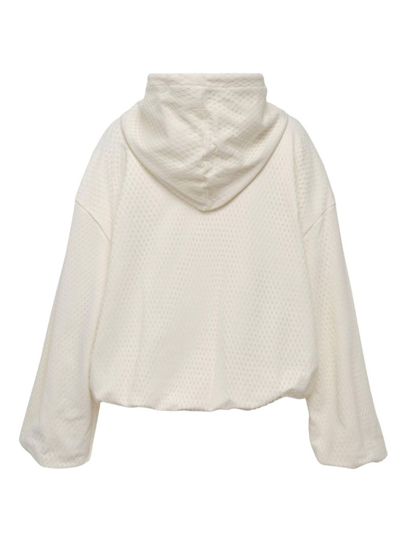 MSGM graphic-print hoodie outlook