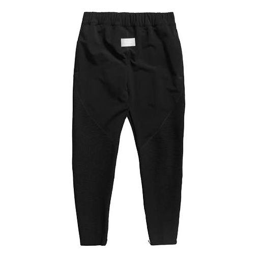 Nike x Fear of God Crossover Solid Color Slim Fit Sports Pants Black AR0640-010 - 1